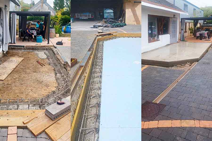 Aménagement de terrasse. Dépt 41 Guillon Frères Aménagement extérieurs. Aménagements paysagers & terrasse, escaliers, dépt 41