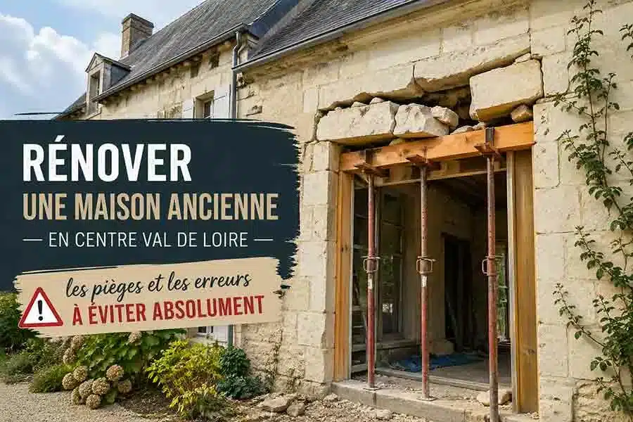 Rénover une maison en Centre Val de Loire 4 pièges et erreurs à éviter