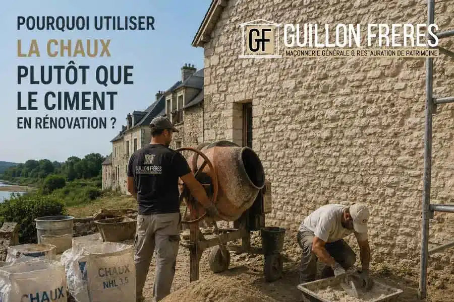 Pourquoi utiliser la chaux plutôt que le ciment en rénovation ?